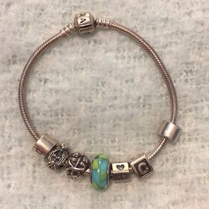 PANDORA charm bracelet